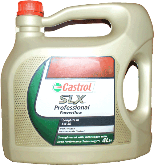 CASTROL SLX PROFESSIONAL POWERFLOW VW LONGLIFE III 5W-30 (4L) – Avtodeli  Dovžan