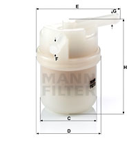 FILTER GORIVA FC 408