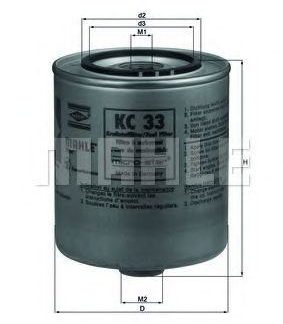 FILTER GORIVA KC 33 BMW